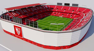 Ramón Sánchez Pizjuán Stadium - Sevilla FC 3D model