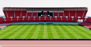 Estadio de Son Moix - Mallorca 3D model