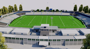 Estadio Charrúa - Montevideo, Uruguay 3D model