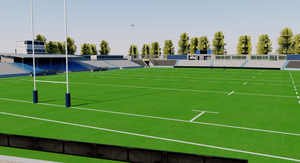 Estadio Charrúa - Montevideo, Uruguay 3D model