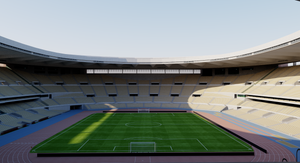 Estadio de La Cartuja - Sevilla Spain 3D model
