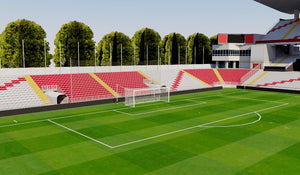 Estadio de Vallecas - Madrid 3D model