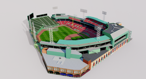 Fenway Park - Boston 3D model