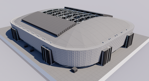 Friends Arena - Stockholm Sweden 3D model