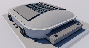 Friends Arena - Stockholm Sweden 3D model