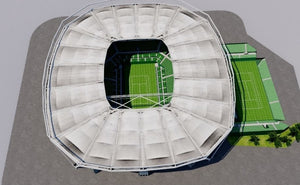 Gerry Weber Stadion - Germany 3D model