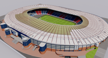 Load image into Gallery viewer, Hampden Park Stadium - Glasgow Scotland 3D model
