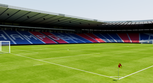 Hampden Park Stadium - Glasgow Scotland 3D model