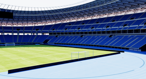 Jaber Al-Ahmad International Stadium - Kuwait 3D model