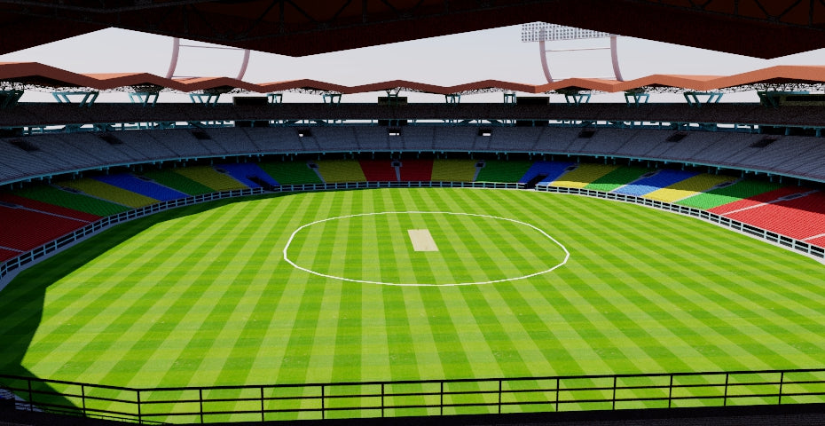 Jawaharlal Nehru Stadium - Kochi 3D model – Genius&Gerry