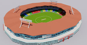 Jawaharlal Nehru Stadium - Kochi 3D model