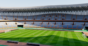 Jinan Olympic Sports Center Stadium - China 3D model