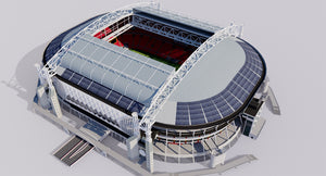 Johan Cruyff Arena - Ajax AFC, Amsterdam 3D model