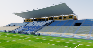 Kamaishi Recovery Memorial Stadium - Japan 3D model