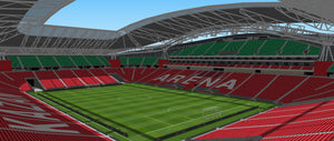 Kazan Arena - Rubin Kazan Russia 3D model