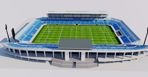 Kumagaya Rugby Ground - Japan 3D model