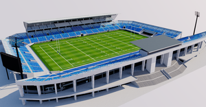 Kumagaya Rugby Ground - Japan 3D model