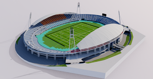 Kumamoto Prefectural Sports Park - Japan 3D model