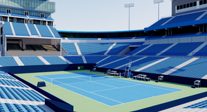 Lindner Family Tennis Center - Cincinnati 3D model