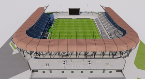 Lynn Family Stadium - Louisville USA 3D model