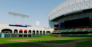 Minute Maid Park - Houston Astros stadium 3D model