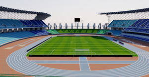 National Stadium Kaohsiung - Taiwan 3D model