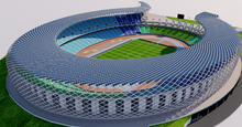 Load image into Gallery viewer, National Stadium Kaohsiung - Taiwan 3D model
