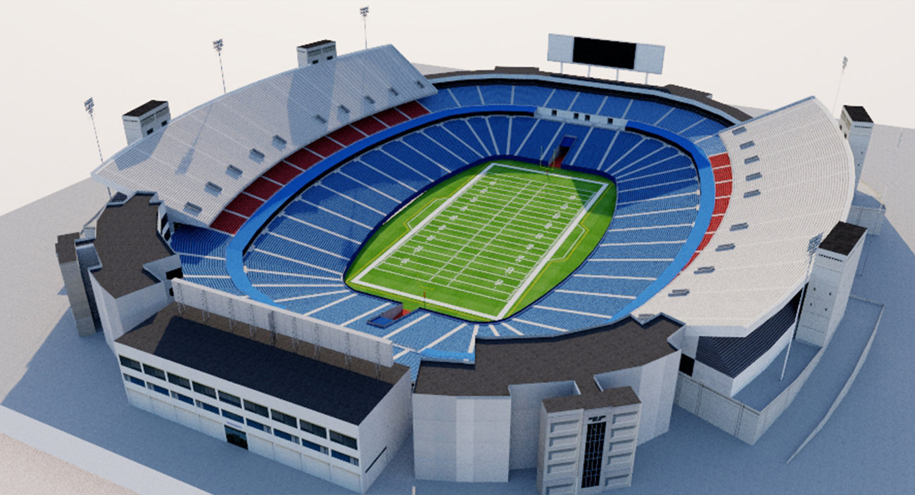 Highmark Stadium - Bills Stadium - Buffalo NY 3D model – Genius&Gerry