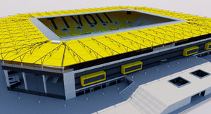 Tivoli Stadium - Aachen 3D model