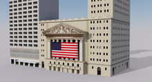 Load image into Gallery viewer, New York Stock Exchange Building - Wall Street USA 3D model
