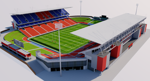 McDonald Jones Stadium - Australia 3D model