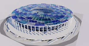 Nizhny Novgorod Stadium - Russia 3D model