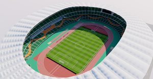 Ogasayama Sports Park Ecopa - Japan 3D model