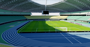 Oita Dome Stadium - Japan 3D model