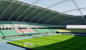 Oita Dome Stadium - Japan 3D model