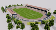 Load image into Gallery viewer, Old Olympisch Stadion - Antwerp Belgium 3D model
