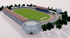 Old Olympisch Stadion - Antwerp Belgium 3D model