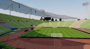 Olympiastadion Munich - Germany 3D model