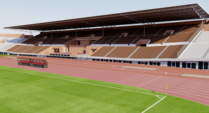 Olympic Stadium Amsterdam - Netherlands 3D model