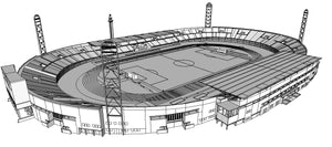 Olympic Stadium Amsterdam - Netherlands 3D model
