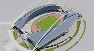 Athens Olympic Stadium - Greece 3D model