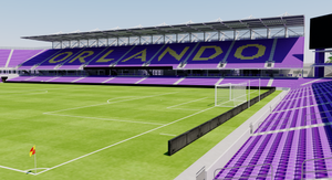 Orlando City Stadium - Exploria Stadium 3D model