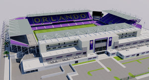 Orlando City Stadium - Exploria Stadium 3D model