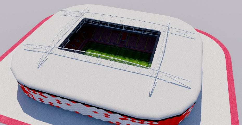 Otkrytiye Arena - Spartak Moscow 3D model – Genius&Gerry