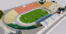 Load image into Gallery viewer, Pacaembu Stadium - Sao Paulo, Brazil 3D model
