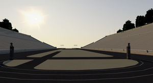 Panathenaic Stadium - Athens Greece 3D model