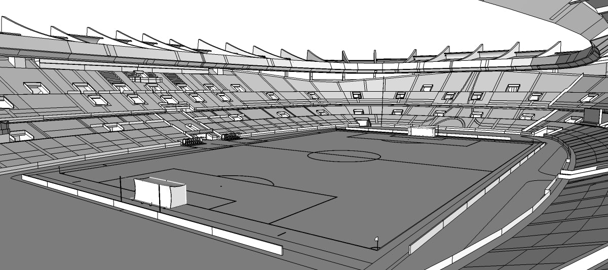 Stade de Geneve - Geneva, Switzerland 3D model – Genius&Gerry