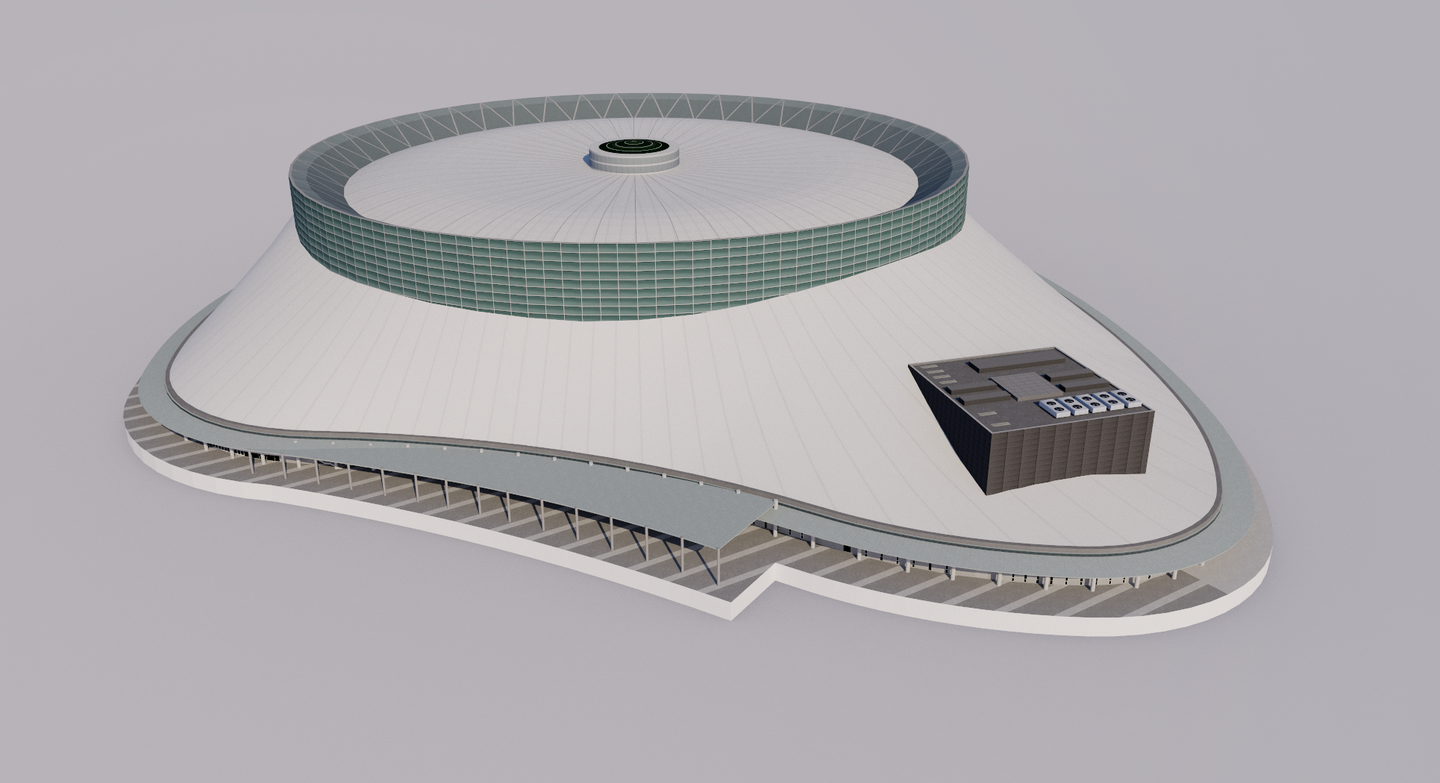 Park Dome Kumamoto - Japan 3D model