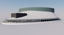 Load image into Gallery viewer, Park Dome Kumamoto - Japan 3D model
