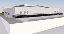 Load image into Gallery viewer, Pavelló Municipal Girona-Fontajau Spain 3D model

